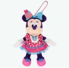 新品未使用　ミニーマウス ミニーのファンダーラン　ぬいぐるみバッジ ミニーぬいぐるみバッジ（ミニーのファンダーランドグッズ
