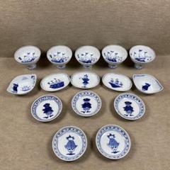 有田焼 青花 異人 出船帆船 しん窯 15点セット - メルカリ