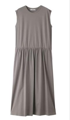 【新品未使用¥72,600】ebure ビスコースリネンベルテッドワンピース38 新品未使用¥72,600】ebure ビスコースリネンベルテッド