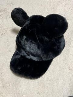 東京ディズニーリゾート ミッキーマウス風ファーキャップ ミッキーマウス ファンキャップ 帽子 ディズニー グッズ お土産