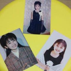 安達祐実 写真 3枚セット
