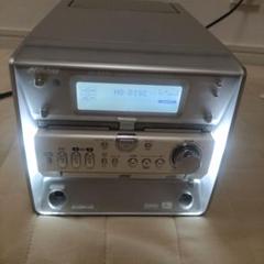 【リモコン付】Victor　CA-UXWD70-H  コンポ Victor ビクター MD・CD・カセット コンポ CA-UXWD70-H 2004年製
