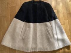 ドゥロワーDRAWER  へプラムポンチョコートジャケット　グレー　38 大人女性の ドゥロワーDRAWER へプラムポンチョコートジャケット