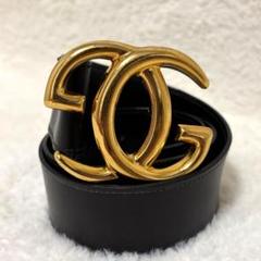 ✨美品✨GUCCI グッチ　GGロゴ レザーベルト　ゴールド×シルバー　ブラウン 楽天市場】GUCCI グッチ インターロッキングGバックル レザー