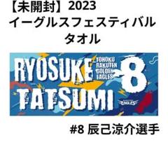 ✨️未開封《楽天イーグルス》 2023イーグルスフェスティバル タオル #8辰己