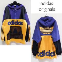 【希少】adidas originals/90's/レイヤード/ロゴ/パーカー