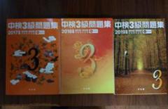 中検3級問題集 2017 ＋2018 ＋2019年度版