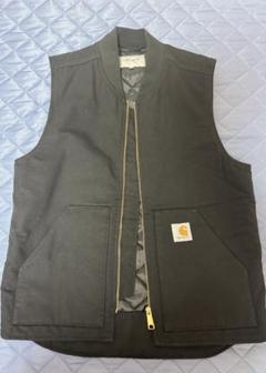 希少 carhartt fade ダックベスト mexico製 2XL 90s USA製Carhartt カーハートダック地ベストフェードMOS2XL