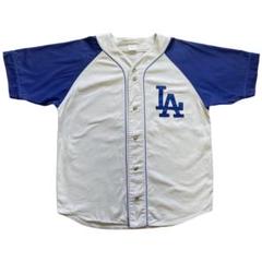 ユニフォーム ベースボール 野球 LA ドジャース MLB 日本製 古着