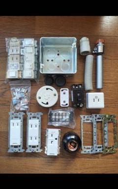 第二種電気工事士技能試験・電気材料セット（中古) 器具、電線セット品 第二種電気工事士技能試験・電気材料セット