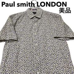 美品 ポールスミスロンドン Paul smith 花柄 半袖 シャツ Mサイズ