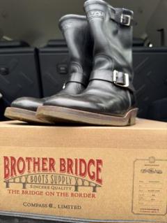 メ*ス様 HWZNxBROTHER BRIDGE ブラックエンジニアブーツ HWZNxBROTHER BRIDGE ブラックエンジニアブーツ - メルカリ