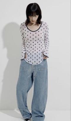 SWAN LAKE U-NECK TOP SORIN ホワイトソリントップス38
