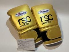 Winning rsc productsコラボグローブ 14 オンス ゴールド