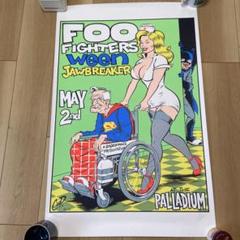 Coop シルクスクリーンポスター　FOO FIGHTERS Coop シルクスクリーンポスター FOO FIGHTERS - メルカリ
