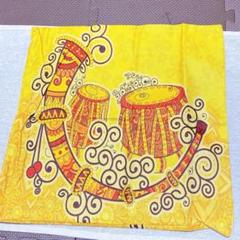 民族衣装　装飾　枕カバー　クッションカバー　45cm×45cm