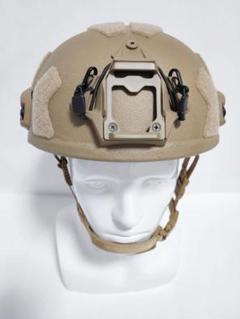 NIJ IIIA レベル3A 防弾ヘルメットOD 55～62cm 新品未使用 NIJ IIIA レベル3A対応 自衛隊迷彩 Fast型 防弾ヘルメット
