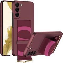 人気 Galaxy S23 ケース リストバンド 頑丈 スリム 軽量 耐衝撃性