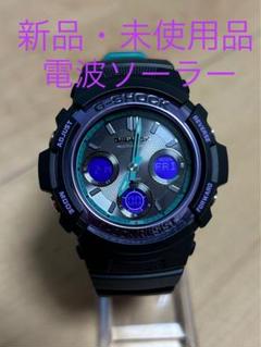 新品未使用品　G-SHOCK 電波ソーラー AWG-M100SBL-1AJF 楽天市場】G-SHOCK デジタル×アナログ ジーショック 電波