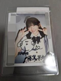 藤嶌果歩 サイン入りチェキ 日向坂46