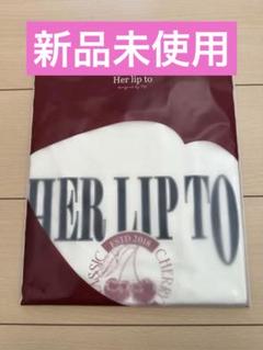 新品未使用 Herlipto チェリーTシャツ Cherish Tee Her lip to（ハーリップトゥー）の「Cherish Tee（Tシャツ