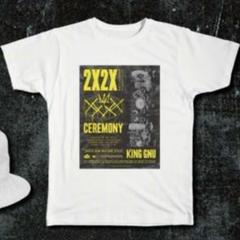 新品未使用未開封！King Gnu CEREMONY Tour Tシャツ キングヌー CLOSING CEREMONY Tシャツ 黒 M - メルカリ