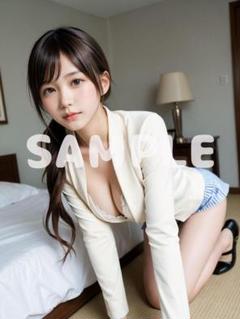 OL A4 ポスター AI美女 グラビア セクシー 可愛い n555