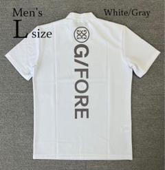 G/FORE ジーフォア Lサイズ モックネックT-シャツ ホワイト