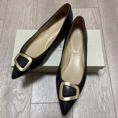 【ODETTE E ODILE】オブリークバックルフラット