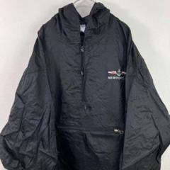 USA古着 ハーフジップ ナイロンジャケット アノラックパーカー
