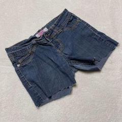 ⭐️ブルーデニムパンツ⭐️ 切りっぱなし　ダメージ加工　カジュアル　1点限り
