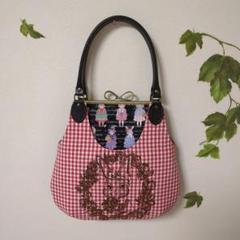 ♡新作♡着せ替えあおりがま口バック ジョリーフルール ♡新作♡着せ替えあおりがま口バック ジョリーフルール - メルカリ