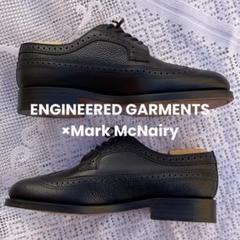 SANDERS/MARK MCNAIRY　ネイビー　ドレスシューズ 2025年最新】mark mcnairy ウィングチップの人気アイテム - メルカリ