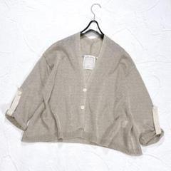 定価30800円ビアズリーFoxラクーン釦カーディガンタグ付き使用品