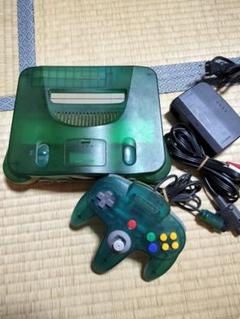 ニンテンドー64クリアブルー　本体一式