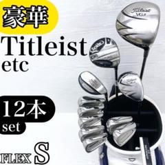 【豪華‼】Titleist タイトリスト メンズ ゴルフクラブ 初心者セット S