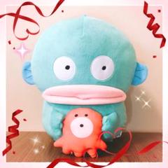 ナガノ×サンリオキャラクターズ ハンギョドン さゆりちゃんと一緒BIGぬいぐるみ 新品 ナガノ×サンリオ ハンギョドン さゆりちゃんと一緒 BIG