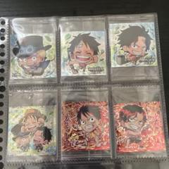 にふぉるめーしょん ワンピース 大海賊シールウエハース ルフィ エース サボ にふぉるめーしょん ワンピース大海賊シールウエハースLOG.12