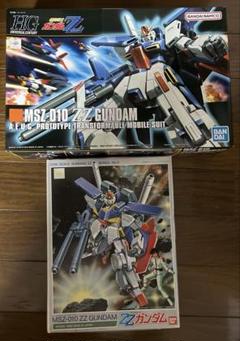 ガンプラ旧キット 5点セット【新品未組立】 ガンプラ/HG Zガンダム（旧キット・MSZ-006・1/144）製作