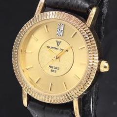 【正規品】モンテセリオ QZ レディース 腕時計 FINE GOLD 999.9
