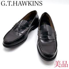 【新品　未使用】G.T. HAWKINS マジ軽 ローファー ブラック　23㎝ 新品未使用／マジ軽ローファー HAWKINS 23cm 黒 - メルカリ