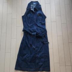 BURBERRY デニムサロペット プリーツミニワンピ バーバリー 三陽商会 BURBERRY デニムサロペット プリーツミニワンピ バーバリー 三陽商会