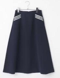 【美品】ボーダーアットバルコニー　ツイルスカート 定番ICONIC BORDER SKIRT | BORDERS at