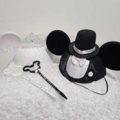 【なっつさま専用】ディズニー イヤーハット ウェディング ブライダル ディズニー イヤーハット ウエディング