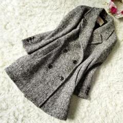 23区 Moessmer NEPYARNTWEED ダブルブレストコート44（23u533a