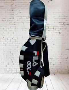 [中古]FILA ゴルフバッグ キャディバック　黒 2025年最新】FILA ゴルフバッグ・キャディバッグの人気アイテム