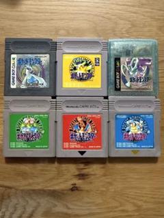 ポケットモンスター ゲームソフト 6本セット