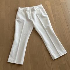 B-THREE クロップドパンツ白 38