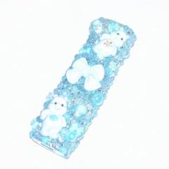 IQOSイルマiケースデコ♡水色♡ iQOSイルマワン イルマiデコケース iQOSデコケース アイコス