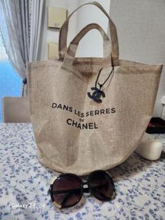 CHANEL 透明エコバッグ パリデザインシャネル ノベルティ 2021 新品 org.jpg